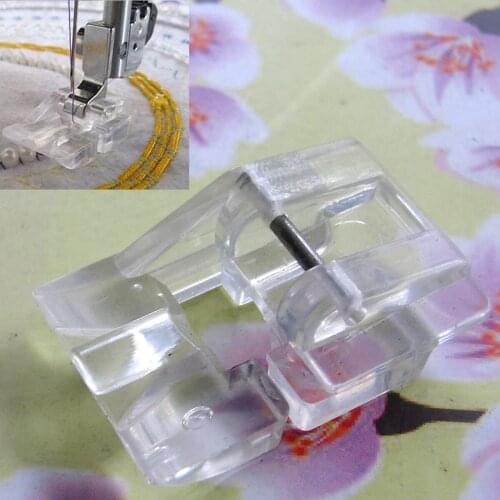 JX-LCLYL New Pearls & Sequins Foot Round Bead Foot Fits Singer / Brother / Babylock 9910
