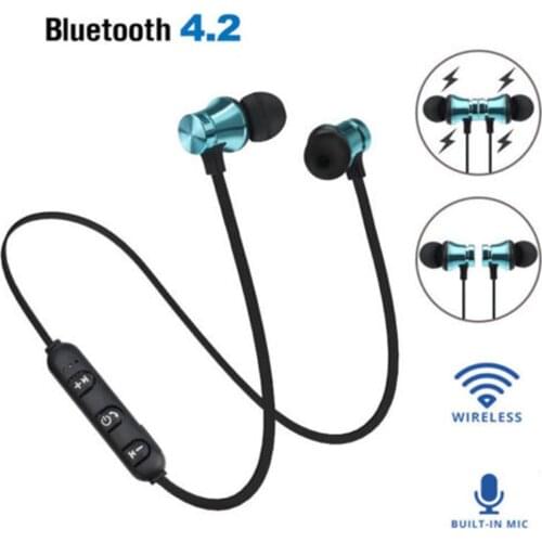Magnetic In-Ear Stereo Headset Earphone Wireless Bluetooth 4.2 Headphone Gift Noise Cancelling Headphones
