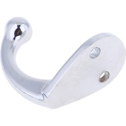 Marine Stainless Polished Robe Hook Hat & Coat Hanger For Bedrooms Hallways