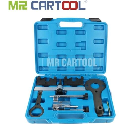 MR CARTOOL Engine Camshaft Timing Tool Kit For BMW N63 S63 N74 F01 750I 760I With Timing Chain Camshaft Tensioner Locking Tool