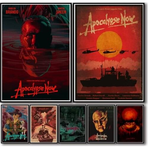 19 Designs Movie Apocalypse Now Kraftpaper Poster Artwork Fancy Wall Sticker for Coffee House Bar A3