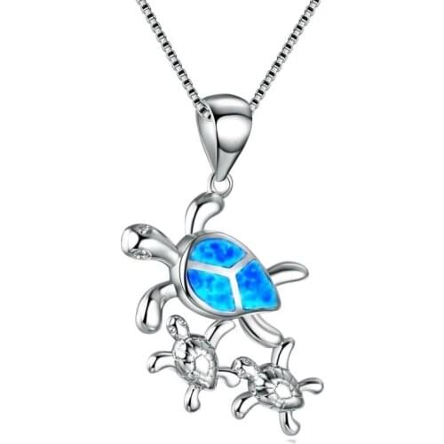 New Fashion Necklace Small Tortoise Animal Pendant Personality Colorful Simple Necklace For Women Birthday Gift Jewelry