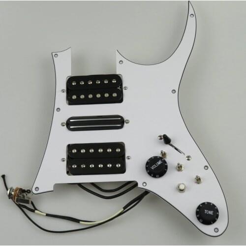 Electric Guitar Pickups HSH Humbucker Pickups Prewired Pickguard Guitar Pickup Multifunctional customization Suitable for IBANEZ