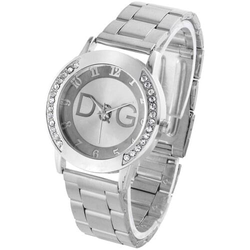 2020 New Fashion Luxury Brand Watch Women Classic Rhinestone Quartz Watches Casual Stainless Steel Wristwatches Relogio Feminino