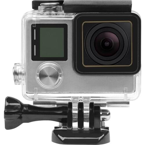 30M Waterproof Case for GoPro Hero 4 3+ Black Silver Action Camera with Bracket Protective Housing for Go Pro 4 Accessory