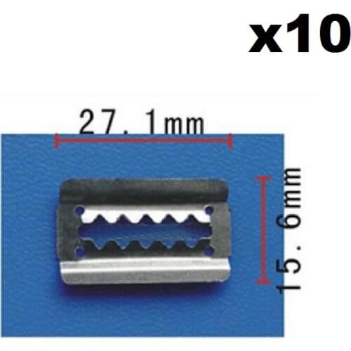 10 x For Toyota Bumper Strip Clips Retainer Fastener 90468-04030