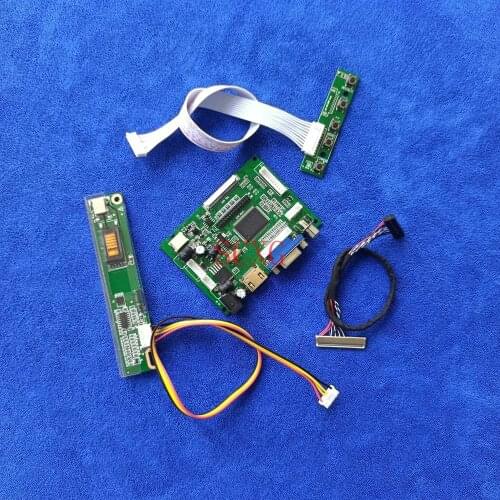 1280*800 1-CCFL DIY Kit LCD controller drive board screen 30 Pin LVDS HDMI-compatible VGA 2AV For LTN154AT01/LTN154AT07 display