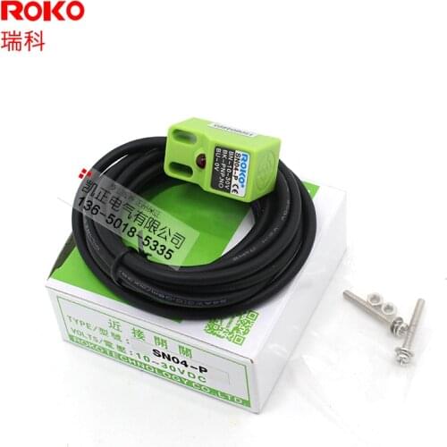 2 original authentic Rico ROKO square proximity switches SN04-P SN04-N2 SN04-N metal sensor SN04P SN04N2 SN04N