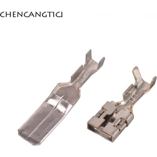 20 Pcs KET Automotive Wire Terminal Copper Car Cable Connector Connection Male Female 9.5 Splice Pins ST741394-3 G257 7116-3250