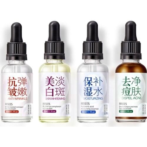 30ml Hyaluronic Aacid Pore Shrinking Whitening Moisturizing Brightening Spotting Serum Facial Treatment TSLM2