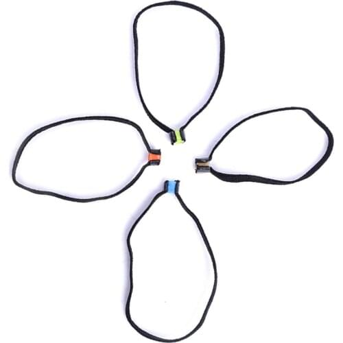 4 Pcs Fishing Fly Line Leader Tippet Guide Ring Fly Fishing Tippet Spool Tenders with Elasticity Tippet Rings Fishing Tackle