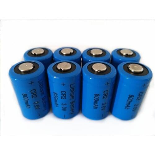 8pcs/lot SHSEJA High quality CR2 800mah 3V lithium battery for camera medical equipment CR2 lithium battery