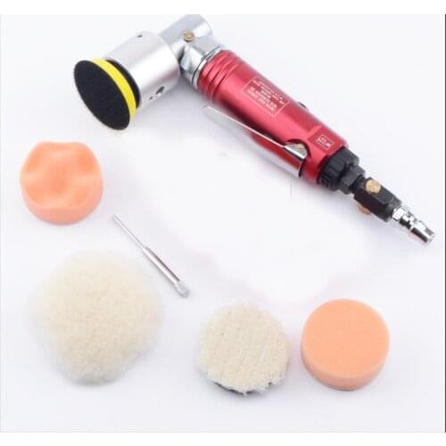 90 degress pneumatic air orbital sander set, 2" 3" inch pad air Orbital Sanding Polishing waxing machine