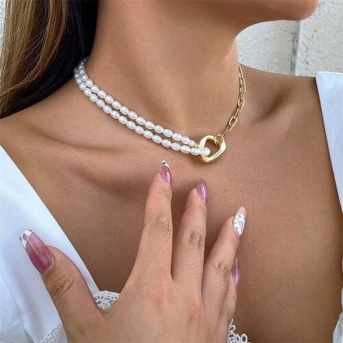 Bolcguri Pearl Necklaces For Women