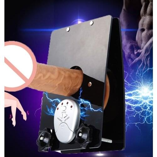 Electric Shock Male Ball CBT Crusher Torture Chastity Device Electric Stimulation Cock Ring Testicle Ball Stretcher Male Sex Toy