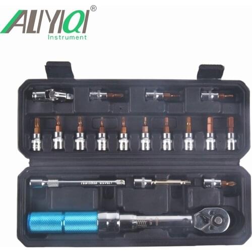 ALIYIQI AYZ-18 1/4inch 2-20NM Adjustable Torque Wrench Bike Repair Hand Tool Set