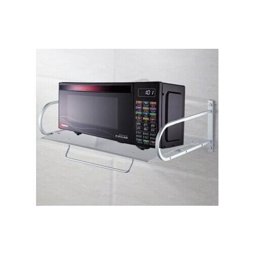 Aluminum and large microwave oven rack space Never rust microwave oven rack shelf storage shelf
