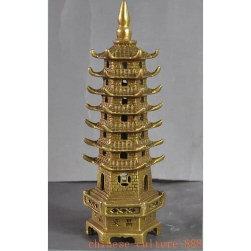 Christmas China Chinese Tibetan Buddhism temple bronze brass Tower stupa pagoda statue halloween
