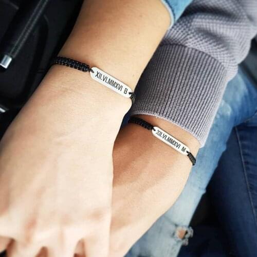 SILVER BRACELET WITH PERSONAL ROMAN HISTORY OF the 7NUMBERED SPECIAL DAY HE