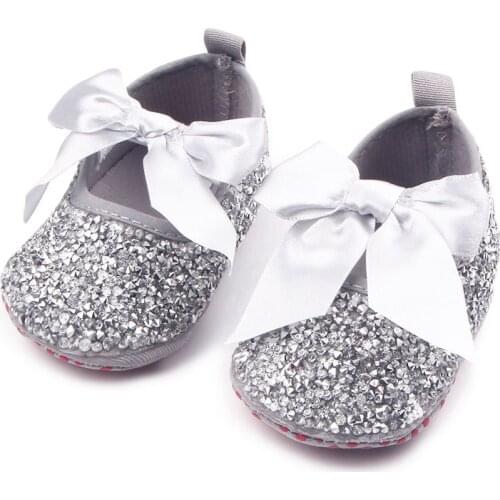 Luxury Bling Bling Girl First Walkers Fashion Rhinestone baby shoes princess First Walkers bling Soft Sole Girls