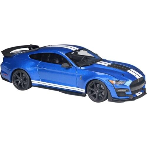 Maisto 1:18 2020 New Ford Mustang Shelby GT500 Sports Car Static Die Cast Vehicles Model Car Kids Gifts Toys Original Box