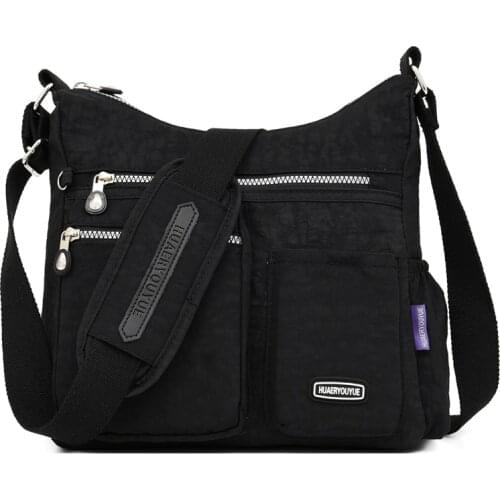 Fashion Women Shoulder Bag Waterproof Nylon Messenger Bags Tote High Quality Travel Ladies Crossbody Shopper Bags Handbag