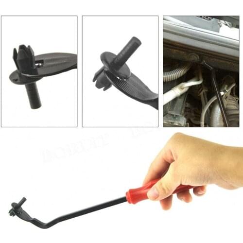 U Tip Nail Staple Fastener Rivet Tack Puller Removing Tool Screwdriver Hand Tool Remover For Automotive Motorcycle