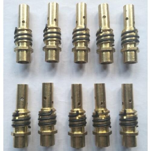 10pcs 15AK Binzel MIG Torch/Gun Consumables Link Rod Electrode for The MIG Welding Machine