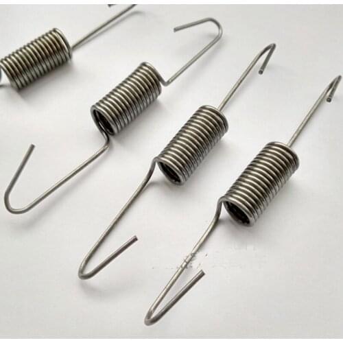 10pcs iron wire 1.5mm hook spring furniture parts sofa spring 10mm length