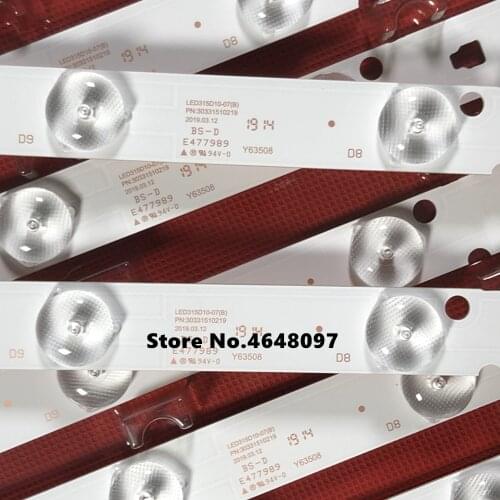 100% New LED Backlight strip 10lamp LED315D10-ZC14-07(A) 30331510213 LED315D10 for LE32A7100L LED315D10 LE32D8810 LE32B310N