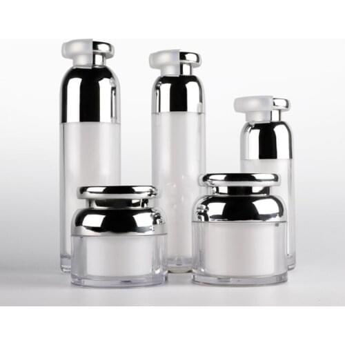 100pcs/lot 30g 50g Acrylic Moisturizing Cream bottle Dome shape Face cream Box Empty Cosmetic Makeup jars container