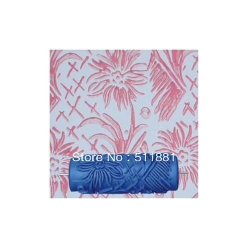 5'' Liquid wallpaper emperorship FREE AIR shipping 125mm flower mould insolubility flower mould symphony water-based paint 048Y