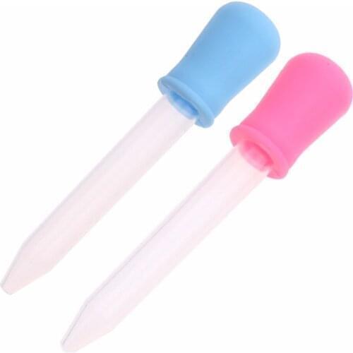 5ML Baby Liquid Feeding Medication Utensils Given Kid Baby Medicine Syringe PP Dropper Type Easy To use