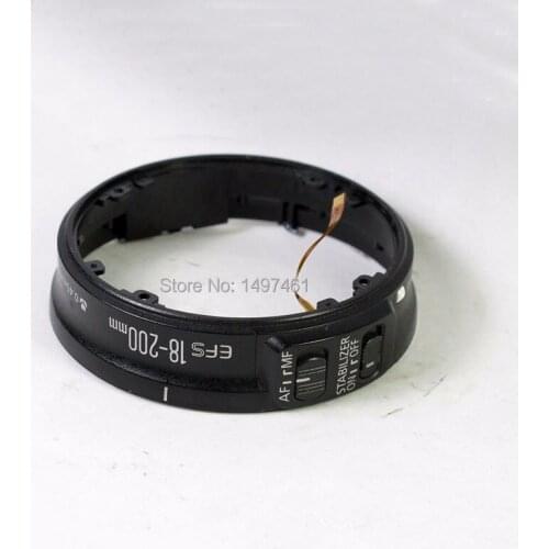 Base fixed barrel with AF/MF Swich assembly repair parts for Canon EF-S 18-200mm f/3.5-5.6 IS lens