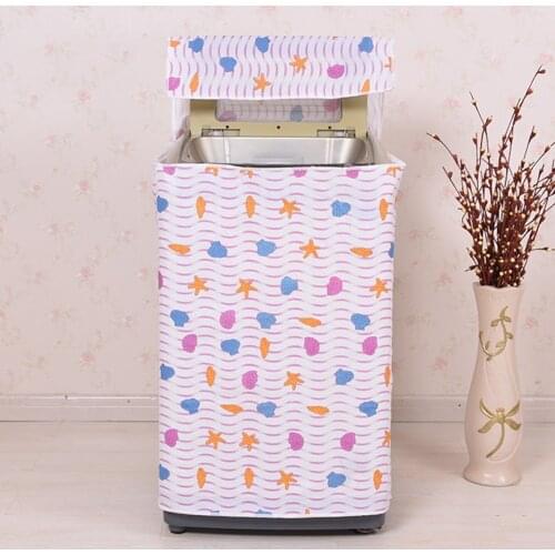 Household Washing Machine Dustproof Cover Waterproof Case Bathroom Washing Machine Protective Cover Sunscreen Home Organizer