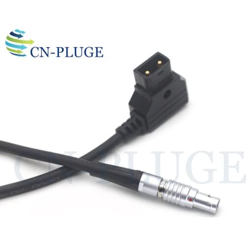 Built-in protective plate D-Tap to straight 2Pin plug for Teradek Bolt Pro 1000/3000ft , CVW SWIFT,Vaxis,Hollyland 600