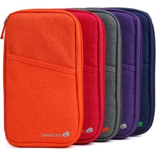 Card Holder Passport Cover Travel Document Organizer Wallet Passport Credit Card Bag Travel purse Ticket Case Bag packing cubes