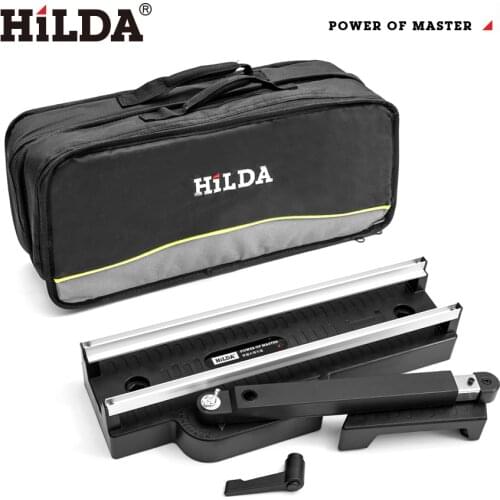 HILDA Electric Mini Circular Saw Guide Rail Set Straight Line Guides With Cloth bag 413*155mm