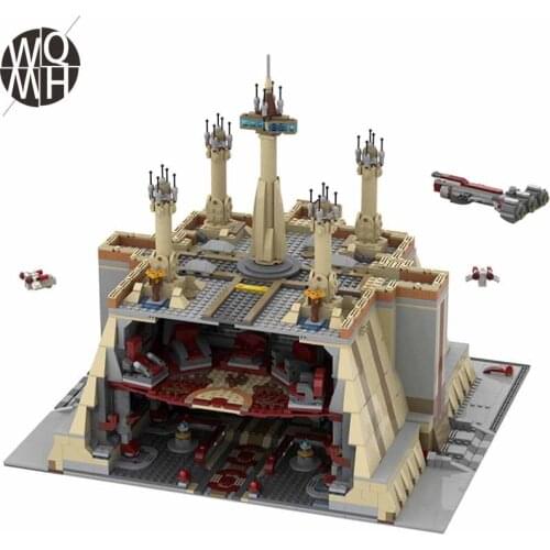 NEW 3421 PCS MOC Movie Series ST TEMPLE City Street Scene Building Blocks Construction Modular Block Model Toys Children Gift