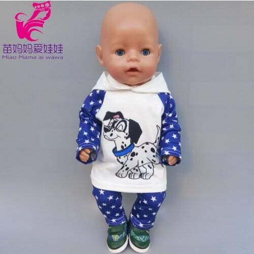 Jean skirt and strip short shirt for 18 inch dolls dress sets Baby girl gift Children practise dress up