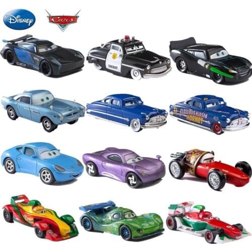 Disney Pixar Car 3 New Jackson Storm Ramirez Lightning McQueen 1:55 Diecast Vehicle Metal Collection Alloy Boy Kid Toy Xmas Gift