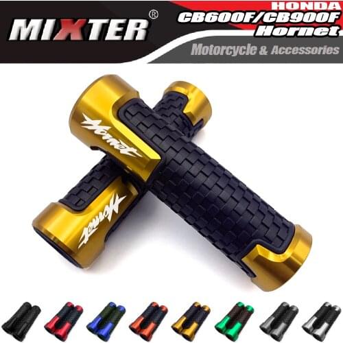 Motorcycle 22mm Hand Grips Rubber Gel Handle Grip Handlebar For HONDA CB600F 1998-2015 CB900F 2002-2007 CB600-F Hornet CB900-F