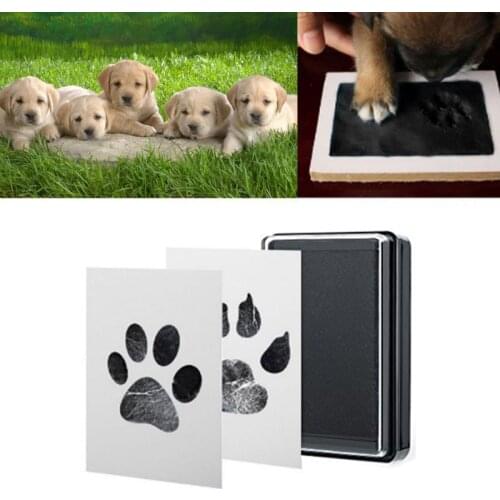 Baby Handprint Footprints Ink Pads Kits Pet Cat Dog Paw Print Souvenir Safe Non-Toxic Gifts