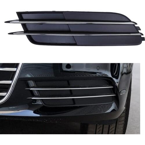 Car Lower Bumper Foglight Grille for Audi A6 C7 12-14 Left Drive Quattro