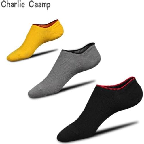 Charlie Caamp 100% Pure Cotton Mesh Mens Socks