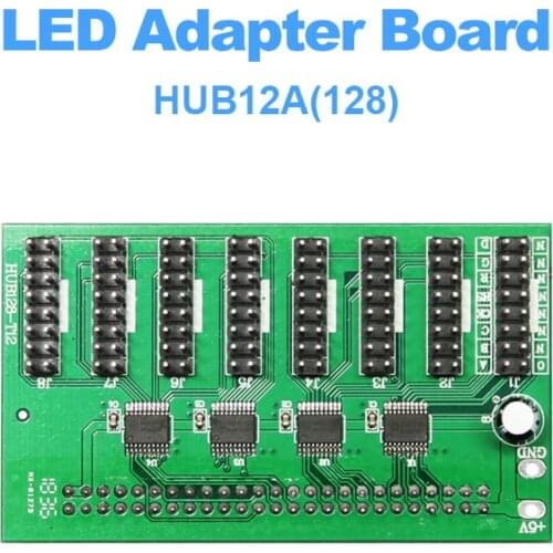 Hub Transfer board hub12A(128) for full color card controller support linsn,nova,colorlight led controller system