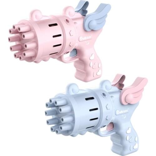 Q9QB Automatic Bubble Toys Bubble Blower Bubble Blower Gun for Toddlers Kids Ages 3