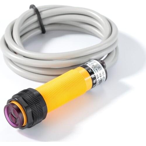 Diffuse Reflection Photoelectric Switch Sensor E3F-DS30C4 Infrared Proximity Sensing Normally Open PN Three-Wire 24V