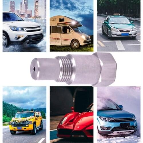 J60F O2 Oxygen Sensor Connector Extension Filter Extender Spacer Internal Thread M18×1.5 for Motorcycles Racing Cars