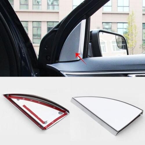 2pcs ABS Inside Triangle Decoration Cover For Ford Explorer 2016